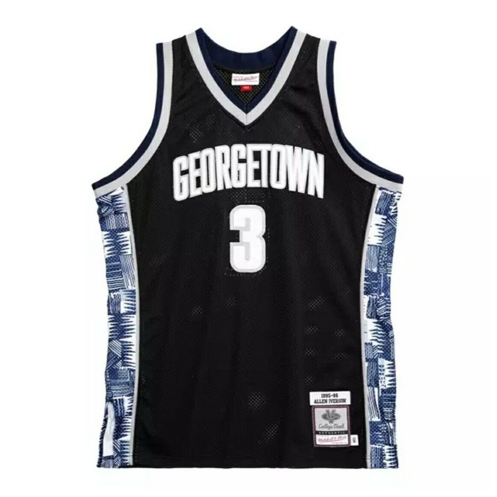 Mitchell & Ness A. Iverson Georgetown Hoyas '95-'96 College Swingman Jersey-Mens